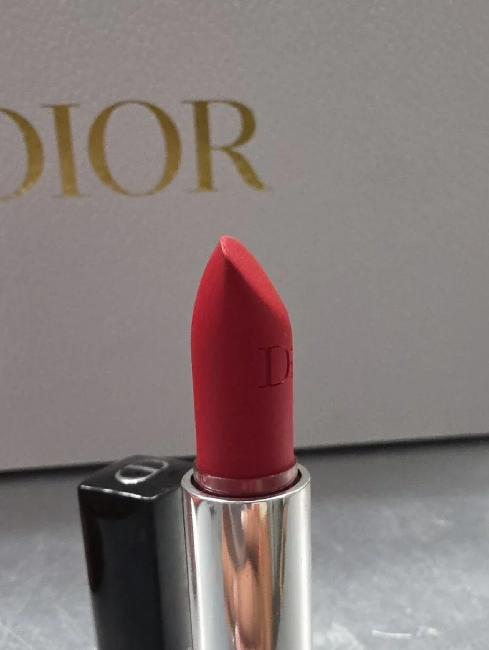 Dior Rouge 999 Matte Lipstick With Special Edition Lunar New Year Box